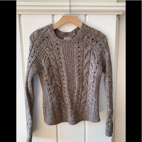Lucky Brand Sweaters - Lucky Brand Cable Knit Crew Neck Sweater